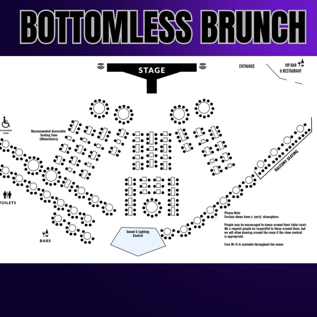 80s & 90s Bottomless Brunch - Viva Blackpool